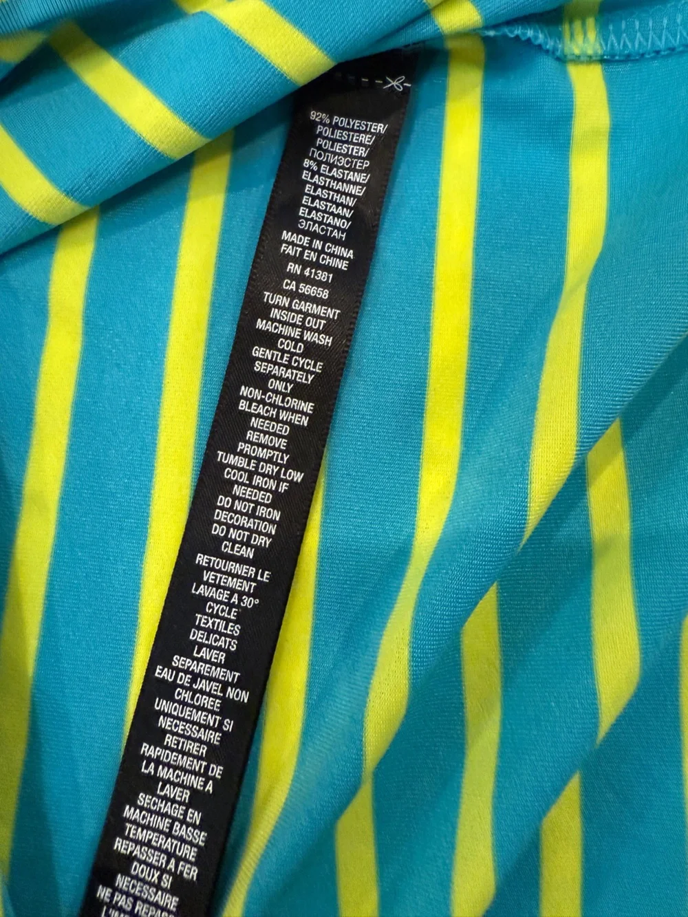 RLX Ralph Lauren Polo Shirt Mens S Blue Green Stripe US Open 2014 Pinehurst Golf